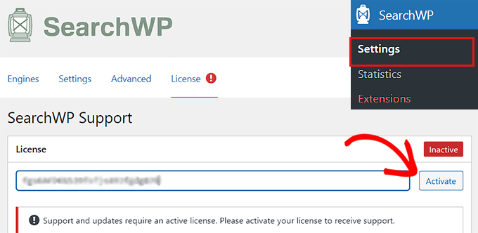 搜索WP许可证