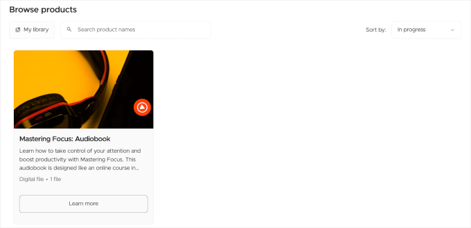 Exclusive audiobook on Teachable's product catalog Exclusive audiobook on Teachable's product catalog