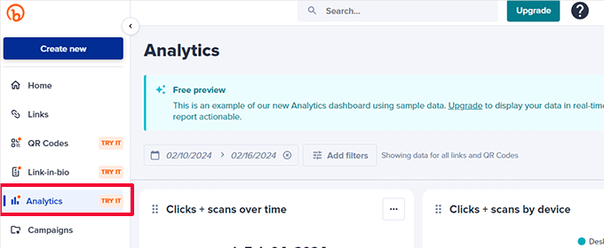 Bitly Analytics