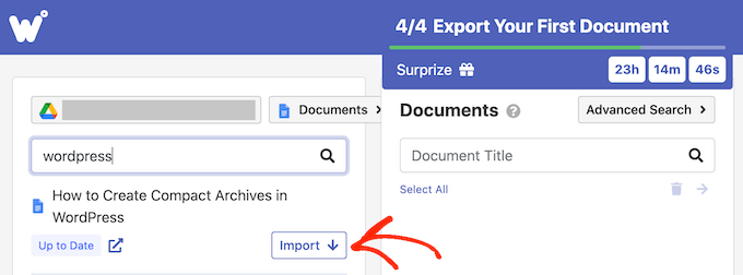 WebHostingExhibit importing-drive-wordable How to Easily Import Google Docs to WordPress (4 Ways)  
