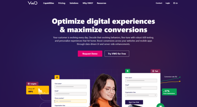 VWO Google Optimize alternative