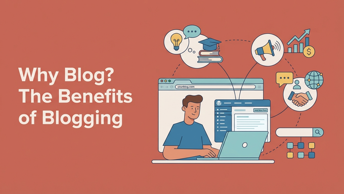 Why blog? The benefits of blogging Why blog? The benefits of blogging