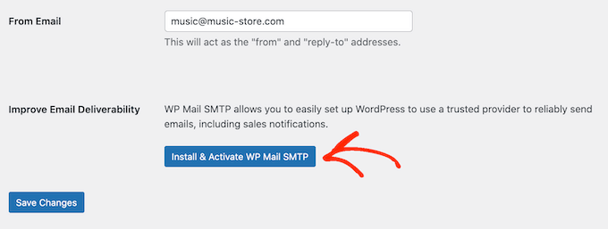 WebHostingExhibit install-mail-smtp How to Sell Music Online in WordPress (Step by Step)  