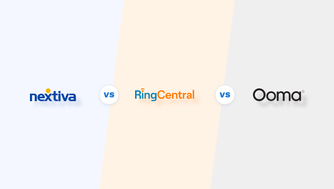 比较 Nextiva、RingCentral 和 Ooma