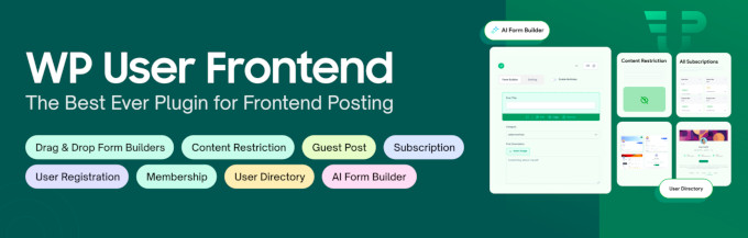 Pluginul User Frontend