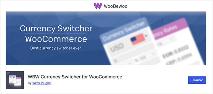 WBW Currency Switcher For WooCommerce WBW Currency Switcher For WooCommerce