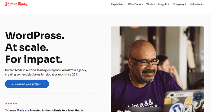 Human Made WordPress Development Agency Human Made WordPress Development Agency