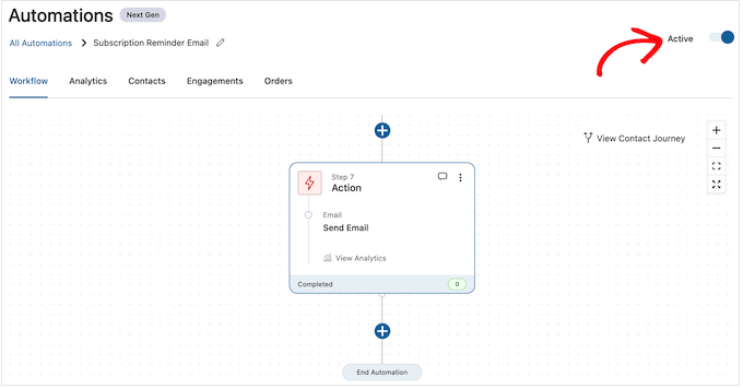 Publishing an automated WooCommerce workflow