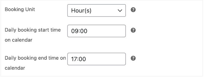 How to change the duration of rentable equipment in WordPress