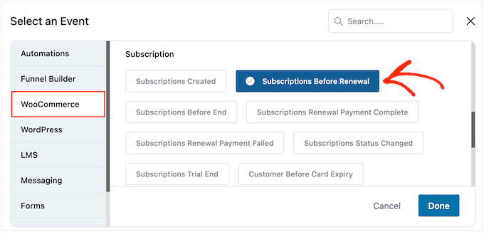 Creating a WooCommerce subscription reminder email