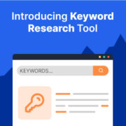 announcing the keyword research tool