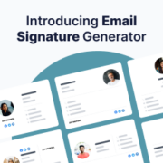 introducing email signature generator