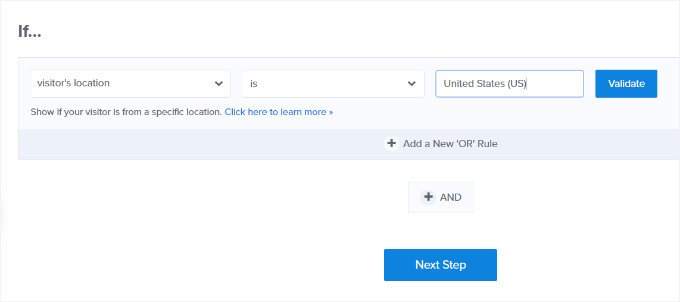 Creating a geo-location campaign in WordPress Creating a geo-location campaign in WordPress