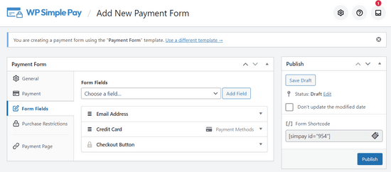 Easily customize your payment form fields with WP Simple Pay