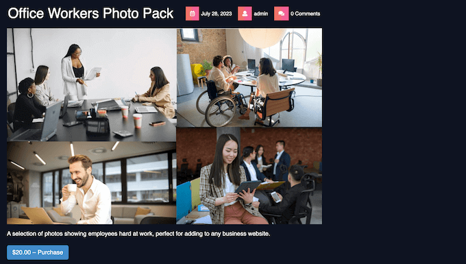 WebHostingExhibit bundled-photo-example How to Sell Photos Online in 2023 (Beginner's Guide)  