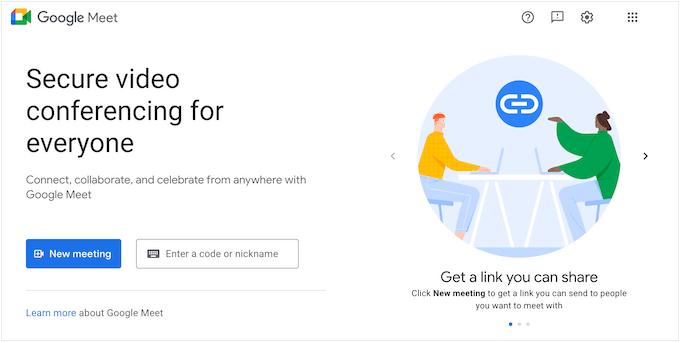 Google Meet 网络会议服务