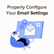 How to properly configure your email settings in WordPress