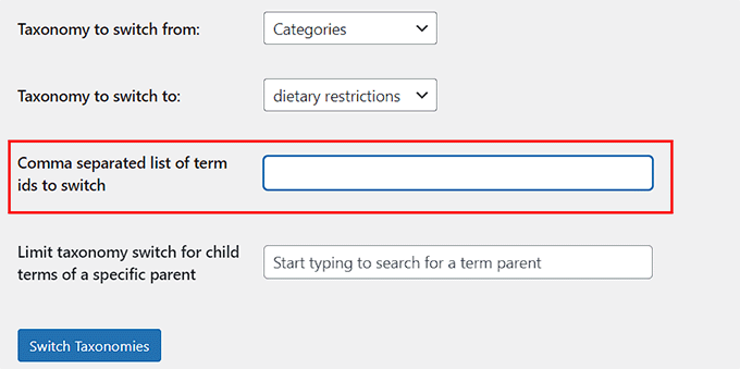 Add category ID