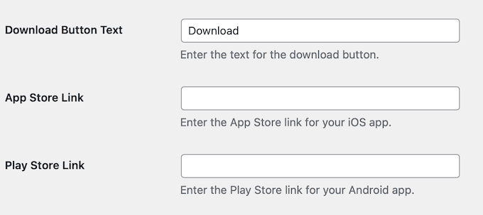 Adăugarea unui link către App Store pe site-ul tău WordPress