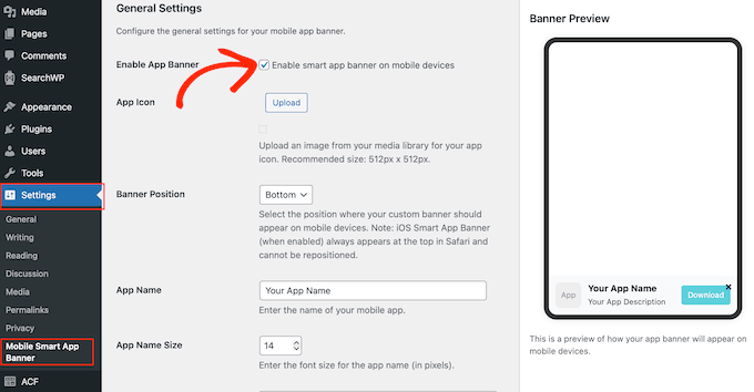 Cum să configurezi un banner inteligent pentru aplicație pentru blogul sau site-ul tău WordPress