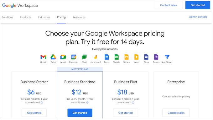 Google Meet vs Zoom pricing