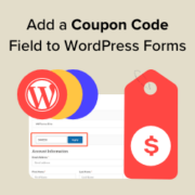 How to add a coupon code field to your WordPress forms