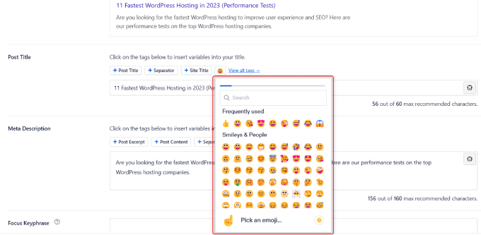 WebHostingExhibit post-title-emojis How to Easily Add Emojis to Your SEO Title in WordPress (Easy)  