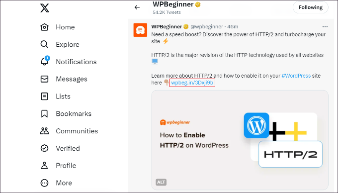 WebHostingExhibit short-url-preview-1 7 Best URL Shorteners for WordPress to Track Links  