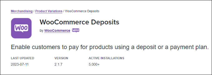 WebHostingExhibit woocommerce-deposits How to Set Up Installment Payments in WooCommerce  