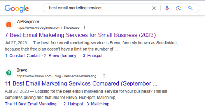 适合小型企业的最佳电子邮件营销服务