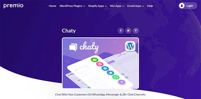 Chaty website