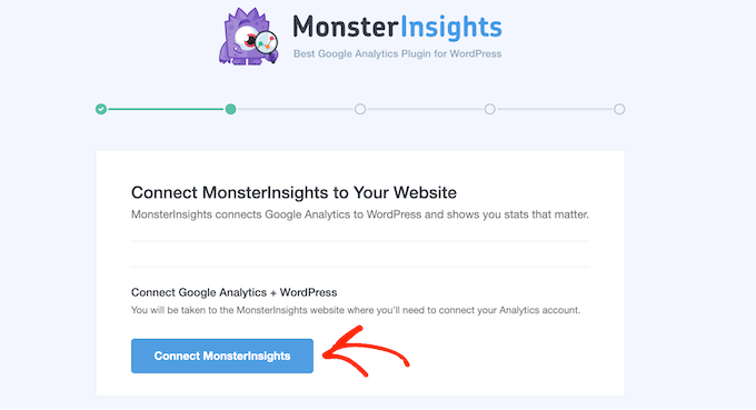 How to connect WordPress to Google Analytics using MonsterInsights