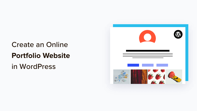 How to create an online portfolio website in WordPress