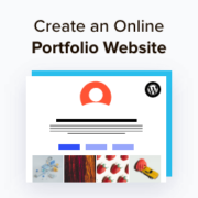 How to create an online portfolio website in WordPress