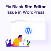 How to Fix Blank Site Editor Issue in WordPress
