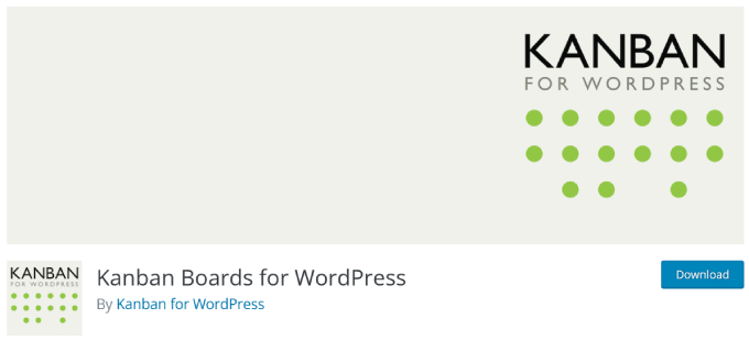 Kanban for WordPress