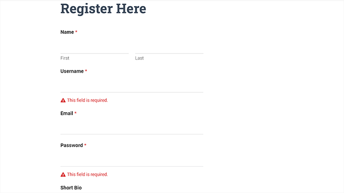 WebHostingExhibit registration-foem-preview How to Customize and Style Your WordPress Forms (2 Easy Methods)  