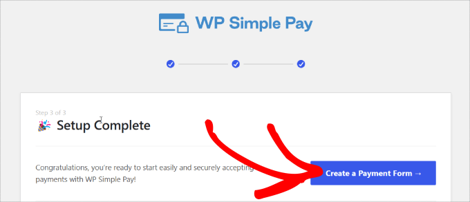 Create a payment form 