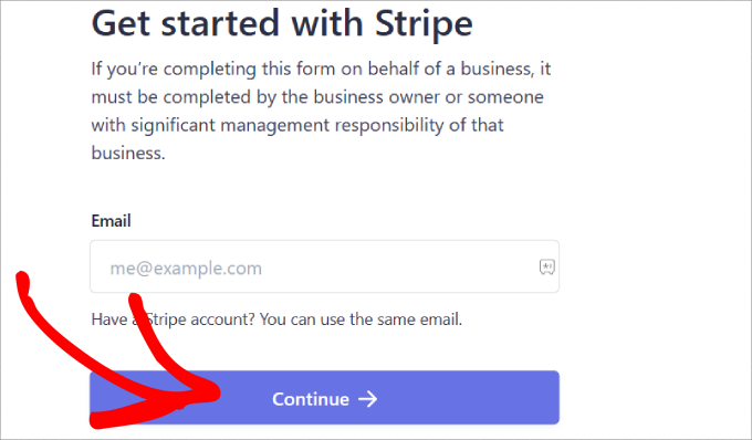 Get started with Stripe