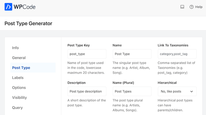 Generating custom code using WPCode