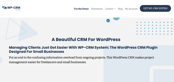 WP-CRM System