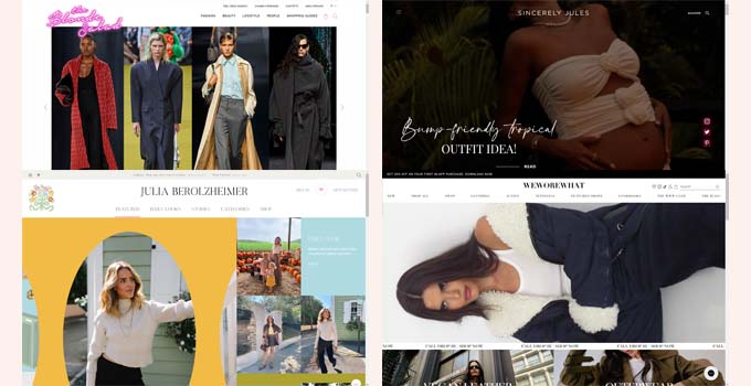 Fashion blog examples