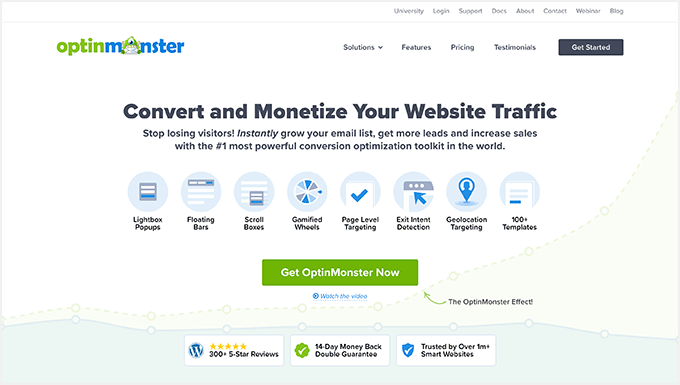 OptinMonster - O melhor plugin de popup para WordPress