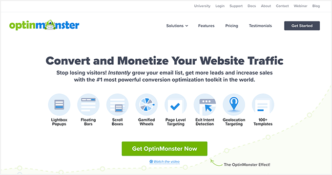 OptinMonster – The best WordPress popup plugin