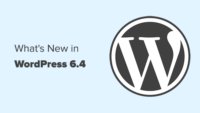 New features and screenshots of WordPress 6.4