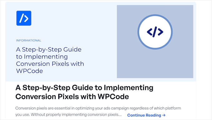 The WPCode code snippets blog