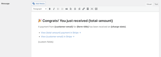 How to automatically send emails to customers using WP Simple Pay