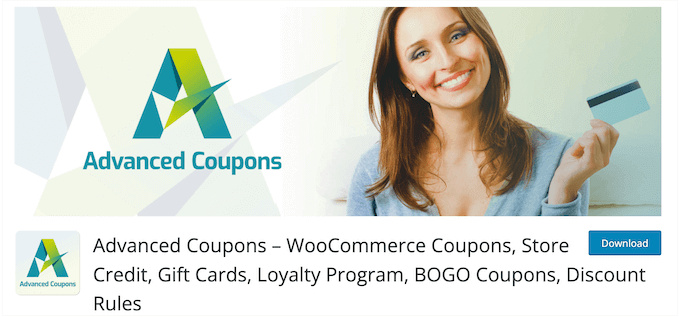 The free Advanced Coupons WordPress plugin