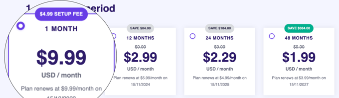 Paying for Hosting Month-to-Month