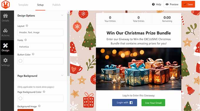 WebHostingExhibit create-christmas-giveawy How to Plan a Holiday Sale for Your WooCommerce Store (12 Tips)  